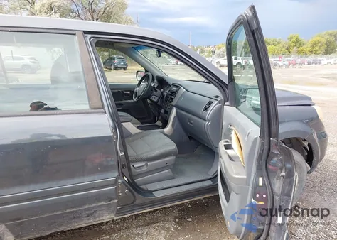 2006 Honda Pilot Lx from USA, damaged, VIN 2HKYF18136H512951